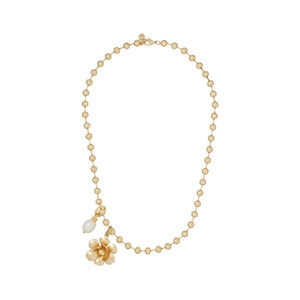 ROXANNE ASSOULIN The Flower Meets The Pearl Necklace